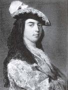 Rosalba carriera Charles Sackville,2e duke of Thresh oil painting